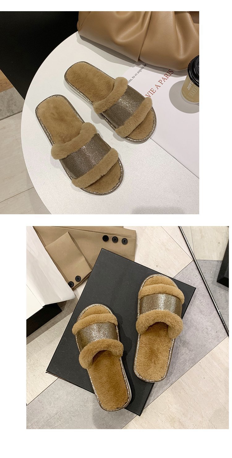 Plush Indoor Slippers NSKJX74769