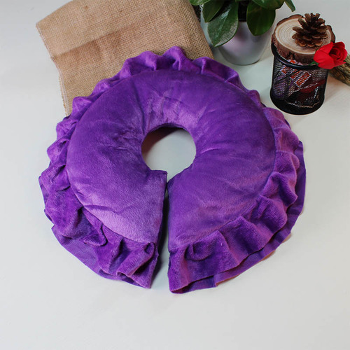 Beauty salon pillow, special for massage bed, removable and washable round pillow, nap pillow, face pillow, neck and neck protection U-shaped pillow