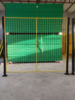 車間隔離廠家直銷倉庫隔離網防盜車間隔離欄柵快遞物流倉儲鐵絲網