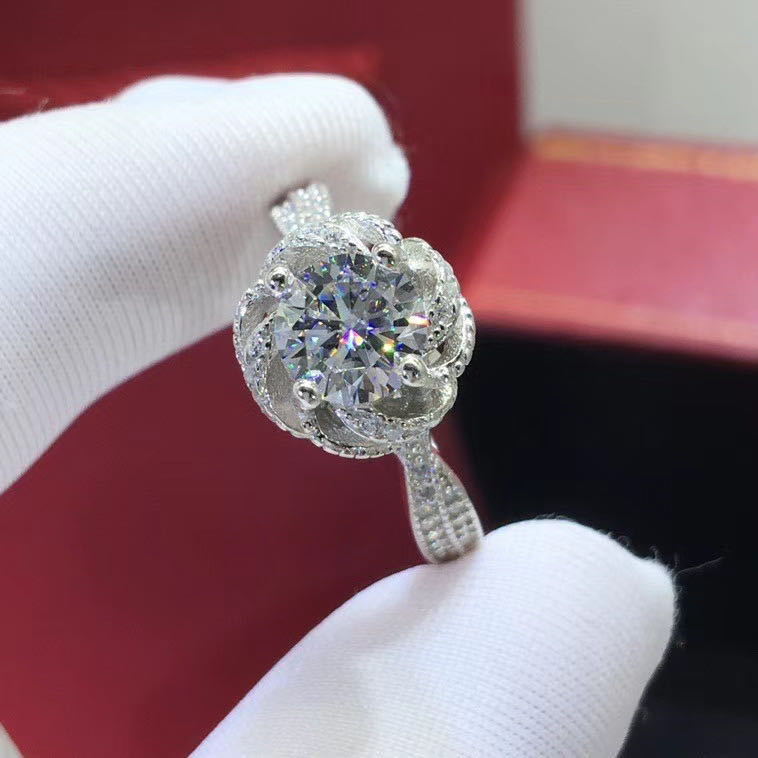 Factory direct supply 1 carat moissanite...