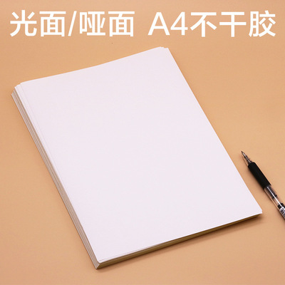 A4 Light Loodle Dordo Penal Dump Loolles A4 Mattillery Platform Black Self -Adhesive Tag Paper