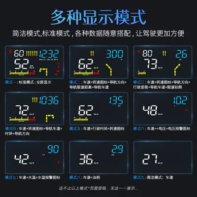 Car display Obd Speed Navigation Integrated