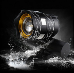 Bicycle USB Light High Beam Warning Light Mountain Bike Headlight Charging Bicycle Headlight Accessory 300 lumens T6