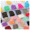 Six -grid nail chain bag installed flat super fine snake bone chain Japanese color small accessories nail art