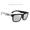 KDEAM colorful real film polarized sunglasses casual box sunglasses colorful trendy glasses KD2501pro