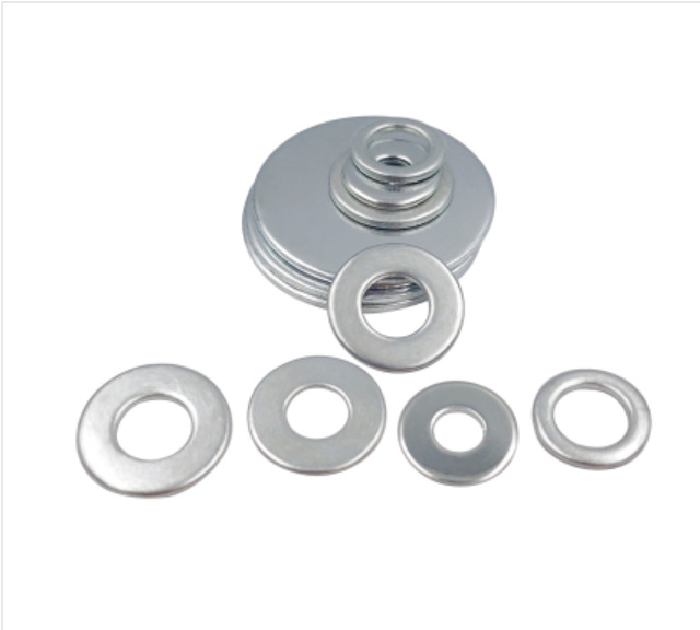M3 iron galvanized gasket round thickened screw flat pad carbon…