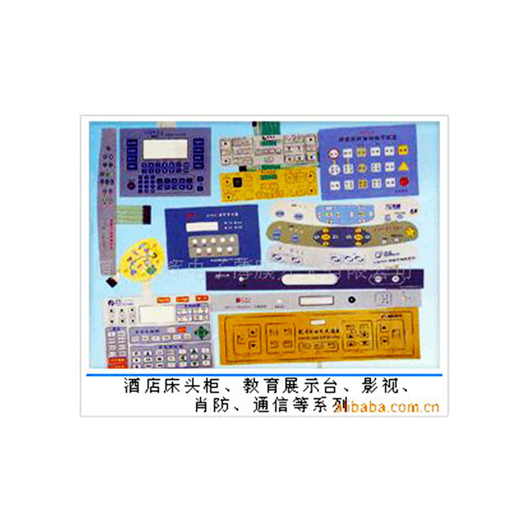 供应薄膜开关 触摸面板 开关面板