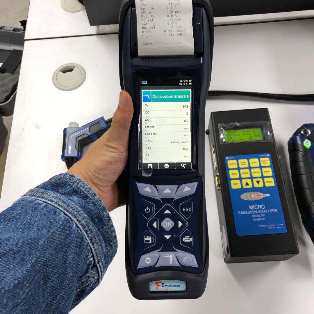 美国E仪器BTU4500-3手持式气体排放/燃烧分析仪