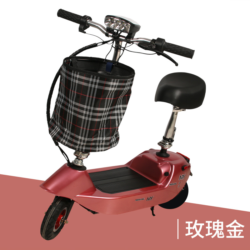 Brushless Portable Electric Vehicle Little Dolphin Mini Electric Vehicle Men Ladies Scooter Small Electric Bike