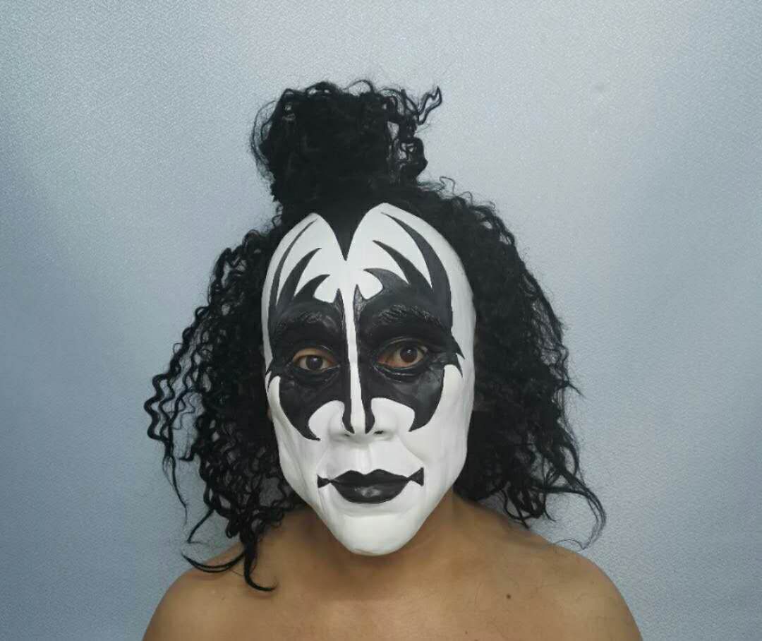 Kuss Gen Simmons Sänger Maske Horror Maske Verrückte Musik Festival Maske 2 # – Detail 7