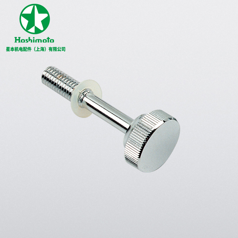 星本机电K-1(BS)滚花旋钮 黄铜 不锈钢工业配电箱机械配件旋钮