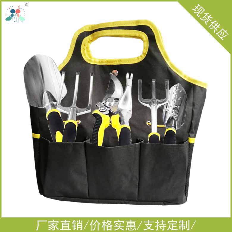 Manufactor Direct selling European style multi-function Landscaping tool kit thickening oxford Multiple pockets gardening Tool bag