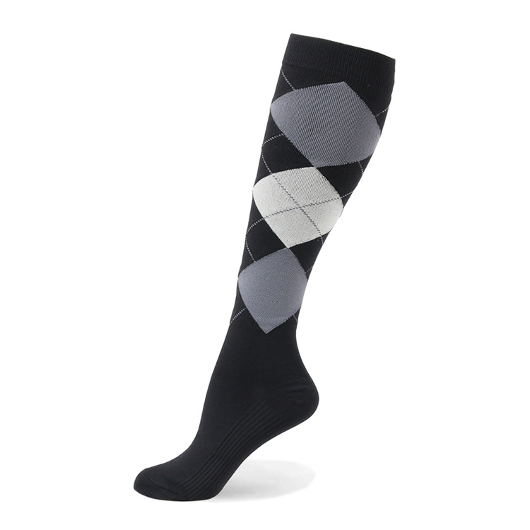 Unisexe Des Sports Géométrique Fibre D'acétate Nylon Crew Socks Une Paire display picture 46