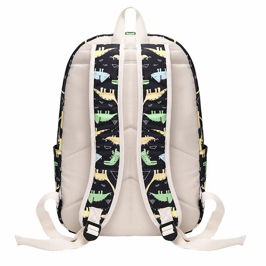 Foreign trade new primary school schoolbag female three-piece backpack cartoon insulation lunch bag children's shoulder bag men's wholesale