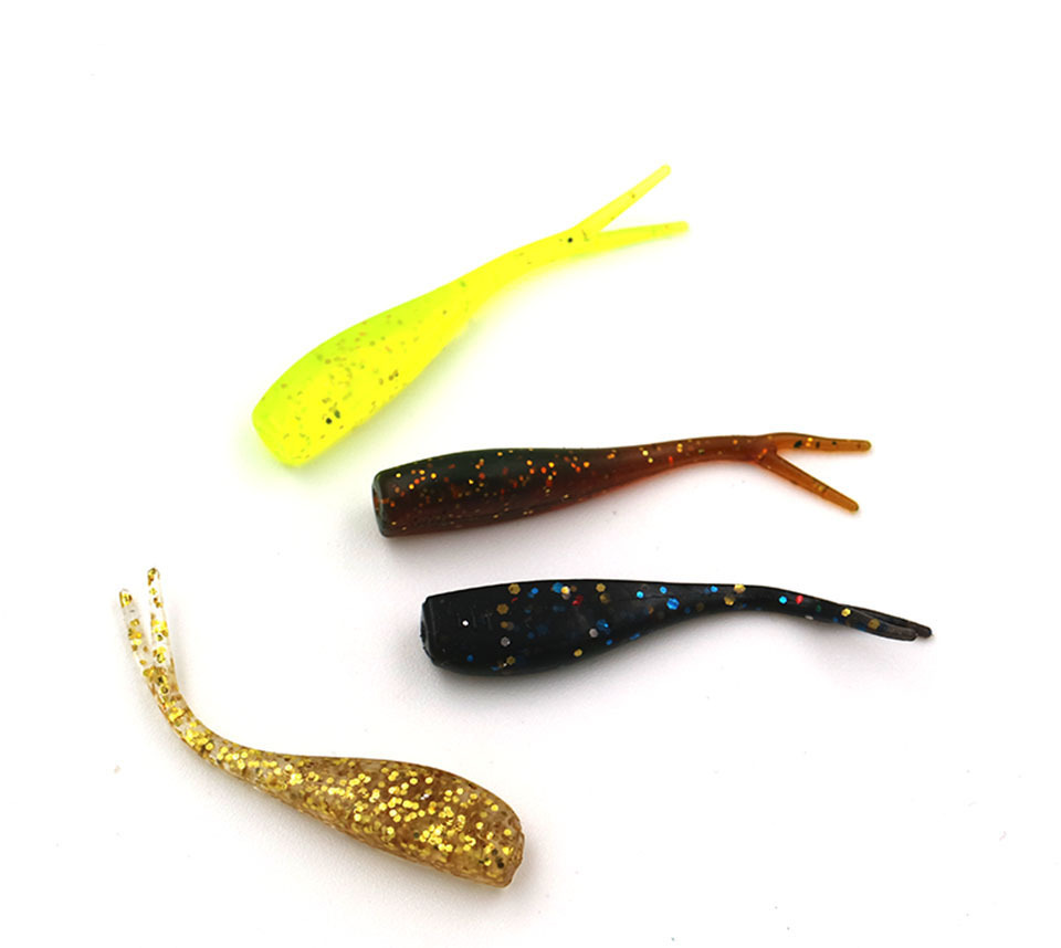 Soft Jerkbaits Floating Flukes Lure Fresh Water Bass Swimbait Tackle Gear