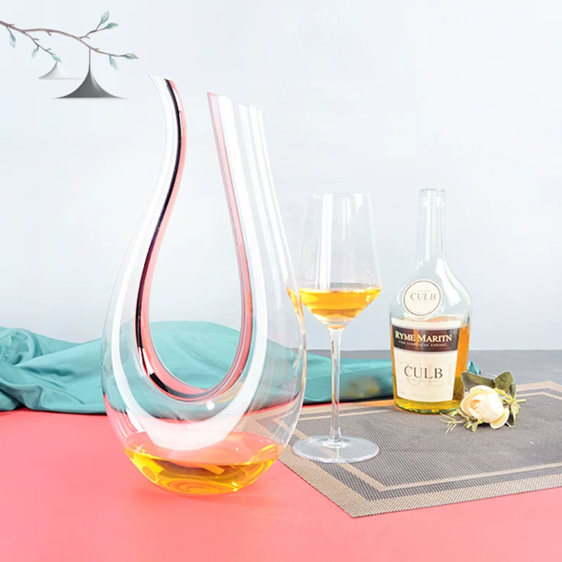 风和 Creative crystal wine decanter, wine dispenser, swan, wholesale