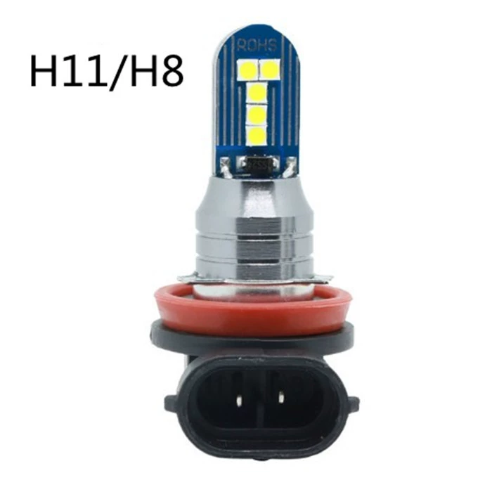 Новая автомобильная светодиодная противотуманная фара LED H16 H4 3030 10SMD передние светильники мощная лампа мотоцикла