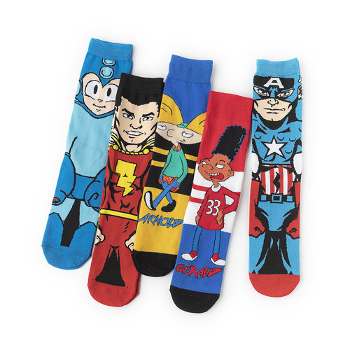 Wholesale men's sports fashion socks European and American creative mid-calf socks women's cotton manufacturers cross-border cartoon socks new personalized cotton socks