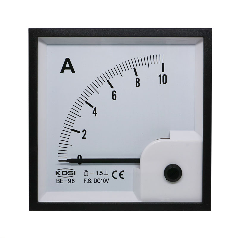 KDSI指针式高铁电流表 磨床用安培表BE-96 DC10V 10A安培表