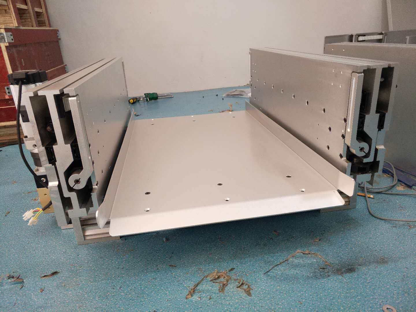 AFR正菲制造 厂家直销 堆垛机伸缩货叉 自动化夹抱式拨指伸缩货叉