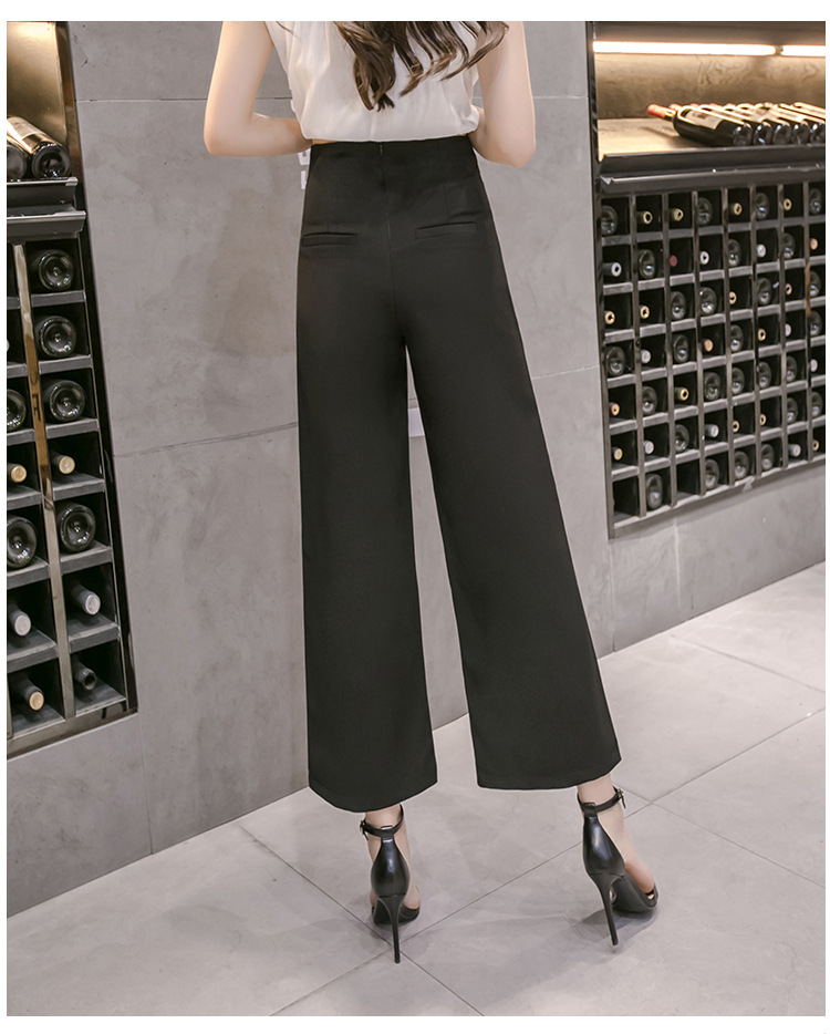 Pantalon léger femme en coton - Ref 3430164 Image 37
