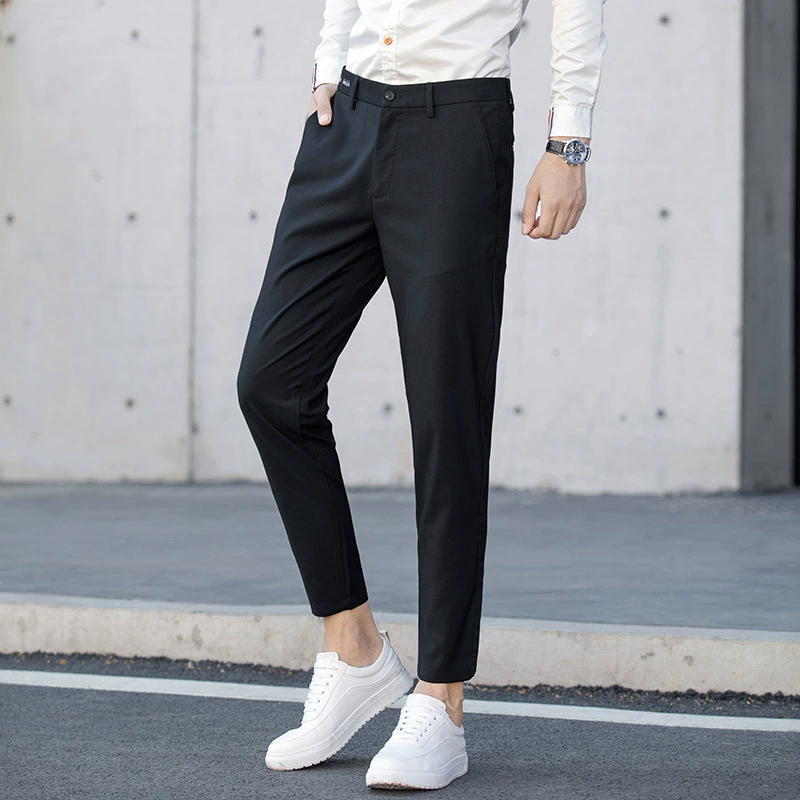 Silk men's trousers, Korean style