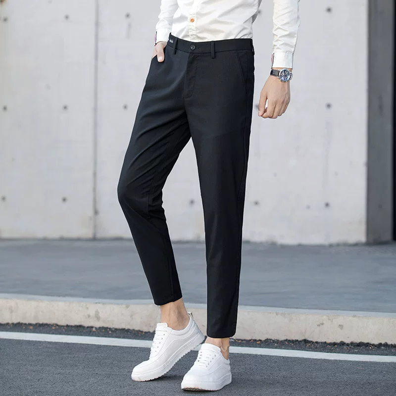 Silk men's trousers, Korean style