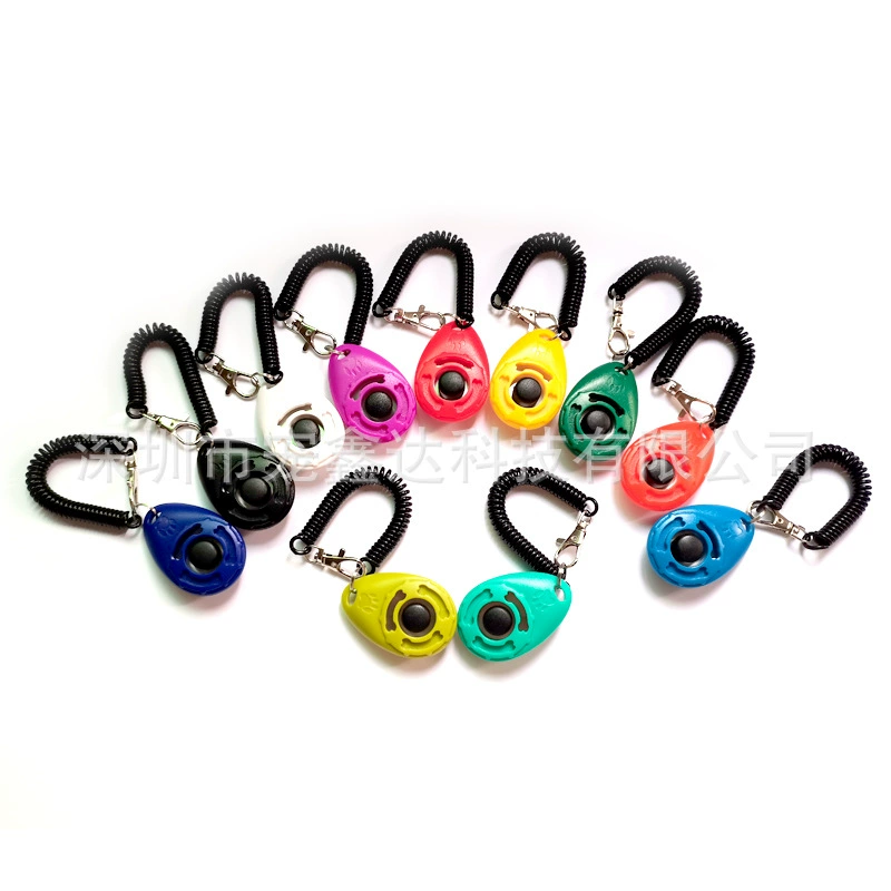 Овальный кликер дрессировщик собак Clicker Дрессировка собак собака Clicker Дрессировка собак игрушка для домашних животных