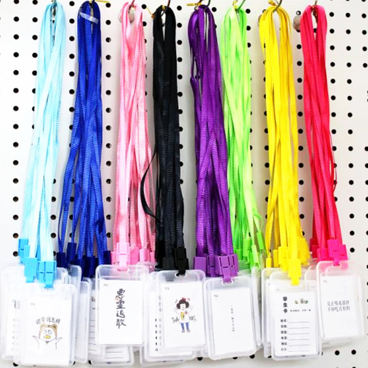 transparent card holder