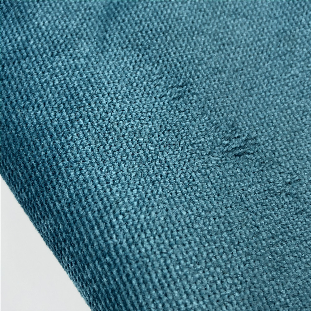 无弹亮丝绒斜纹沙发服装抱枕面料 玉米粒短毛绒