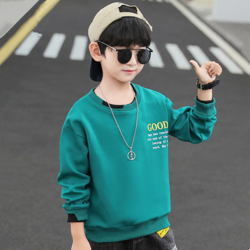 Children's long-sleeved T-shirt 2020 aut...