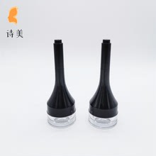 韩国爆款得鲜眼线膏瓶高档透明塑料带刷子眼线膏瓶彩妆化妆品包材