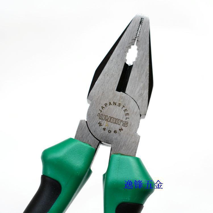 正品威力狮德式钢丝钳 双色柄钢丝钳 老虎钳 剪切钳 W208N W406N|ms