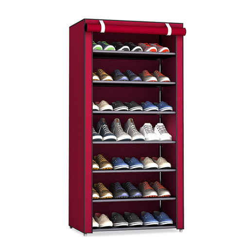 Simple shoe cabinet multi-layer combination shoe rack dustproof storage shoe rack multi-layer shoe rack dormitory entrance storage organization cabinet