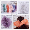 Fashionable multicoloured hair accessory, Korean style, oil painting imitation print, internet celebrity