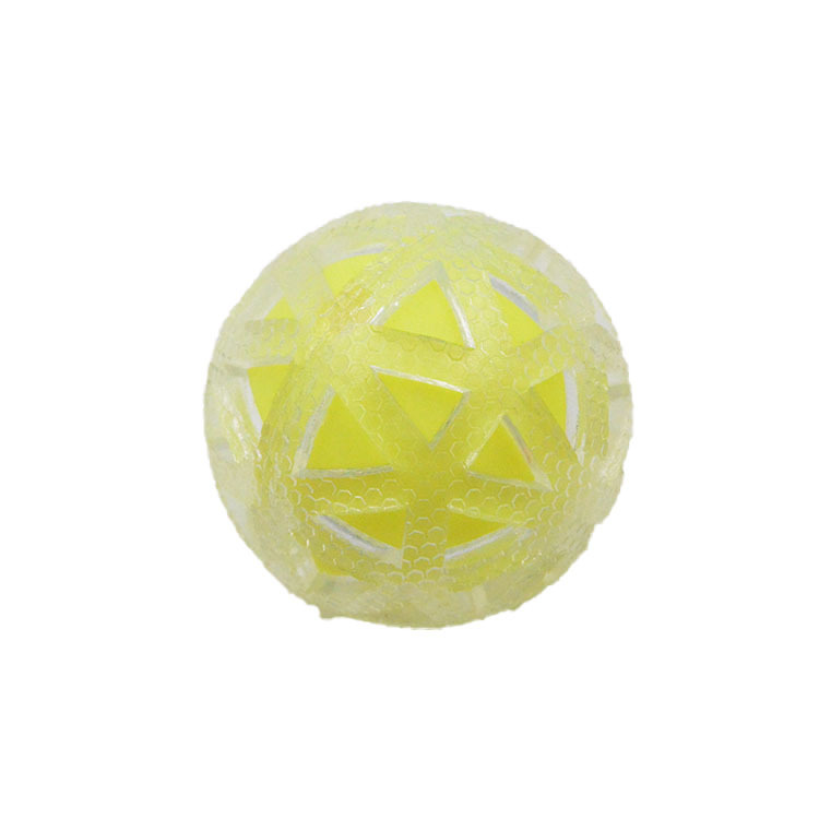 [Suministro directo de fábrica] TPR sonido mascota juguete bola perro mordedura-resistente vinilo elástico bola perro mordedura juguete interactivo image 6
