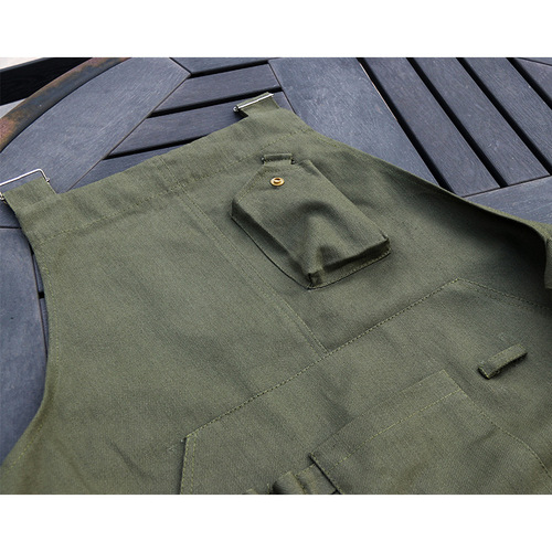 Apron kitchen denim Chinese restaurant coffee shop barber shop nail art floral baking work clothes children's printed logo