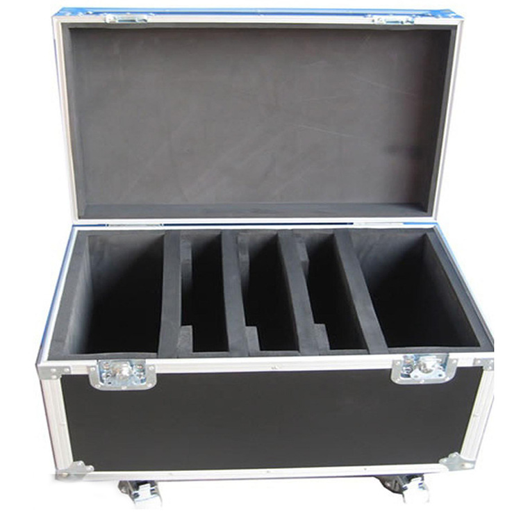 Manufactor Customized lighting sound Flight Case hold-all Cable Box Door opening cabinet medical box Instrument case