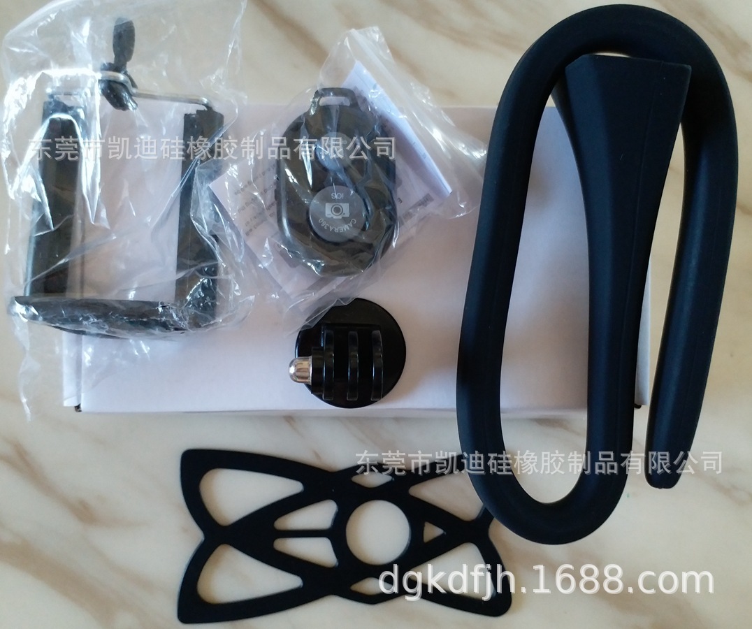 婴儿车固定风扇支架 可任意缠绕 可随意弯曲 蓝牙手机支架 自拍杆