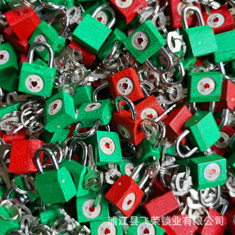Factory Brand Custom Iron Hook Lock Horizontal Open Lock Colorful Horizontal Open Hook Lock Sliding Lock Student Lock Accessories Lock Cylinder Lock