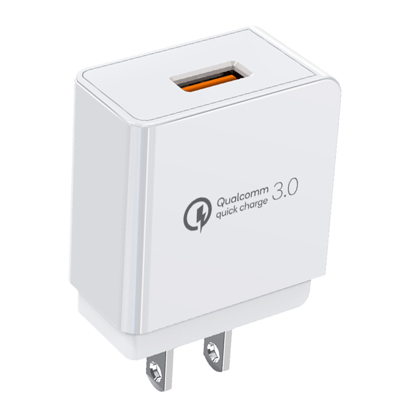 QC3.0手机充电器 GS-551日本菱形PSE认证18W快充充电头9V2A充电头