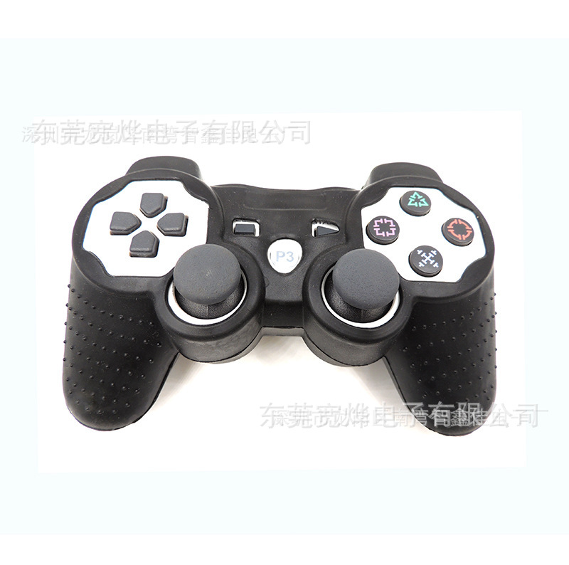 Fabricante en stock PS3 camuflaje funda de silicona PS3 funda protectora PS3 mango funda de silicona camuflaje color funda protectora