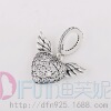 Nydila Panjia S925 Silver Bead 19 Winter Inlaid Angel Wing Love Necklace 398505C01