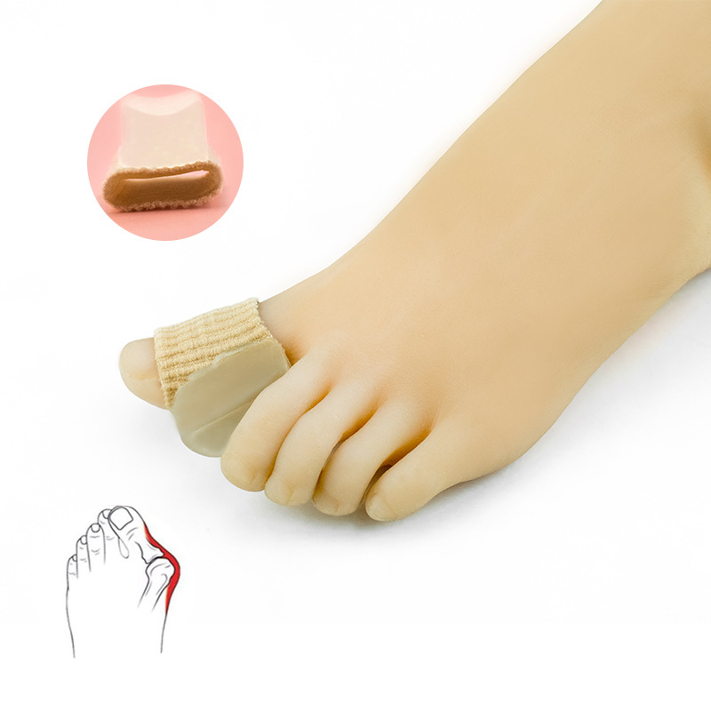 Toe separator silica gel Hole Overlapping Toe Hallux valgus Orthotic device day and night available Forefoot pads Toe cap