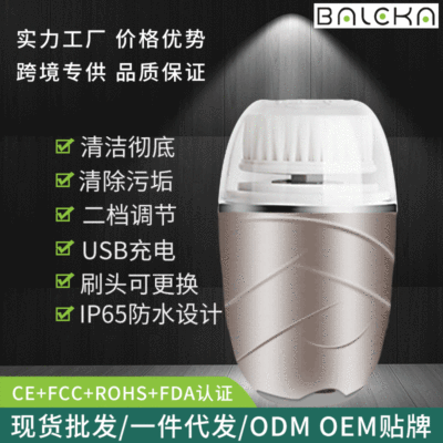 silica gel Wash one's face Cleansing Electric rotate multi-function Electric Cleaning brush Face pore clean Beauty Equipment