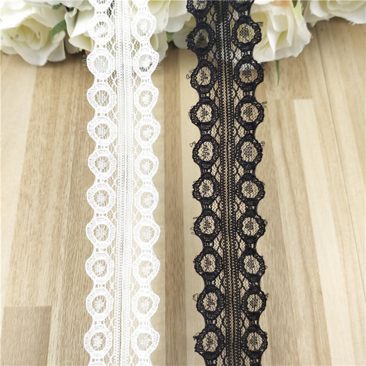 锦纶无弹蕾丝店长推荐2.4CM家居软饰直销热卖裕德纺织辅料花边129