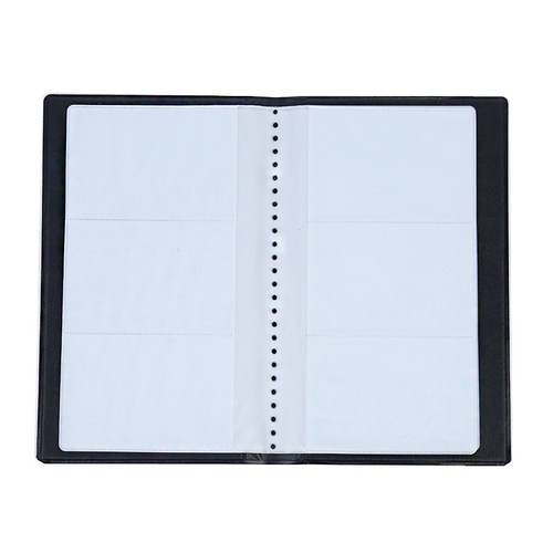 Factory Wholesale Platinum 120-Page Business Card Holder Card Organizer Customizable Business Card Collection Album