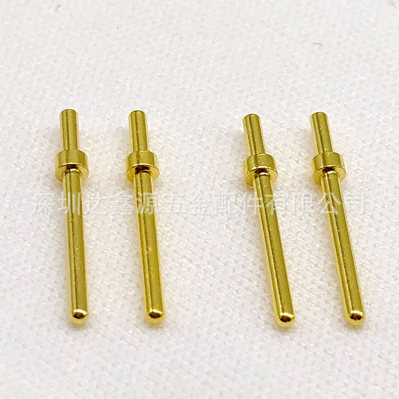 PCB板Φ1.0*3*9十字铜针pin针打孔数码管pin铜针电路板插件插针-阿里巴巴