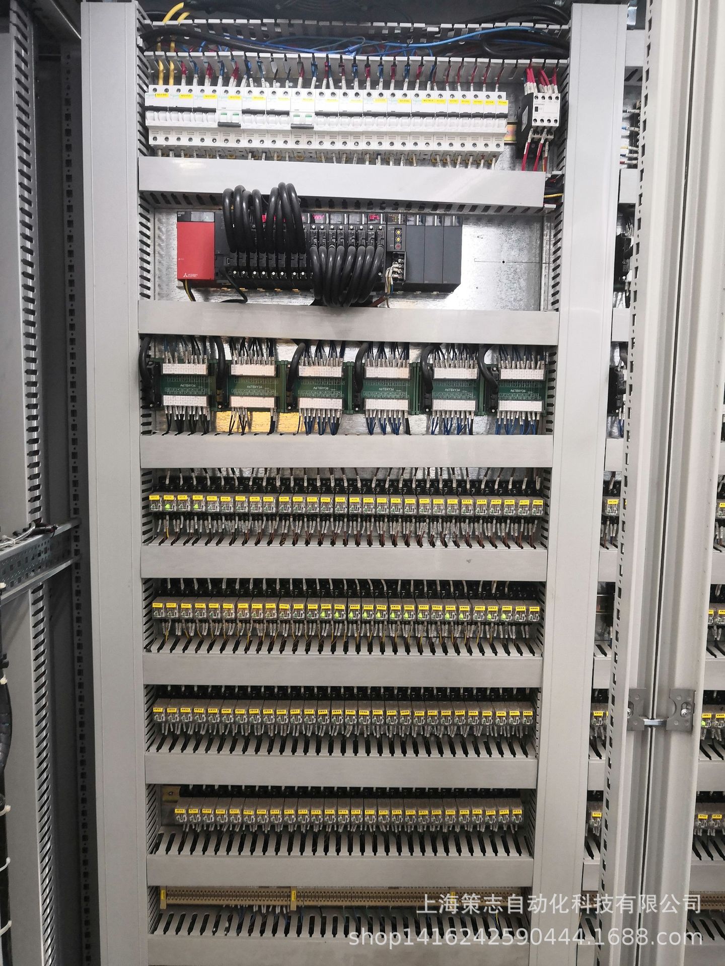 美芝流水线PLC控制柜
