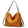 Retro capacious one-shoulder bag, suitable for import, city style